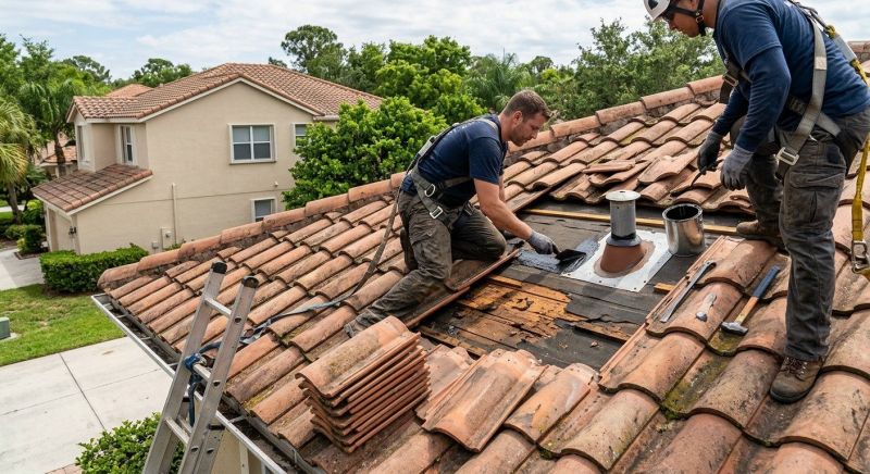 Tile Roof Repair in Amelia County, VA