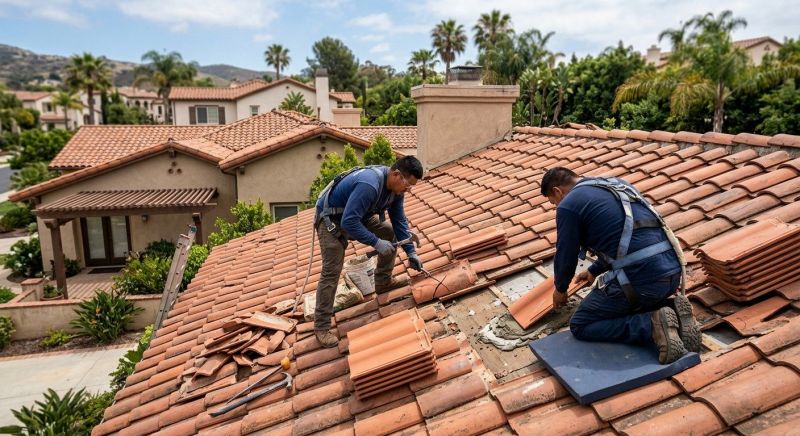 Tile Roof Repair in Ashland, VA
