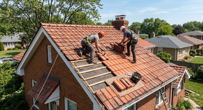 Tile Roof Repair in Chesterfield County, VA