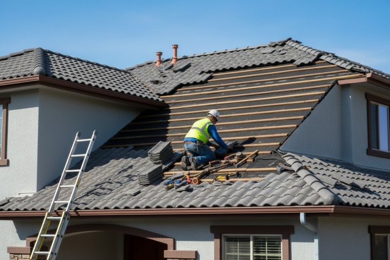 Tile Roof Repair in Goochland County, VA