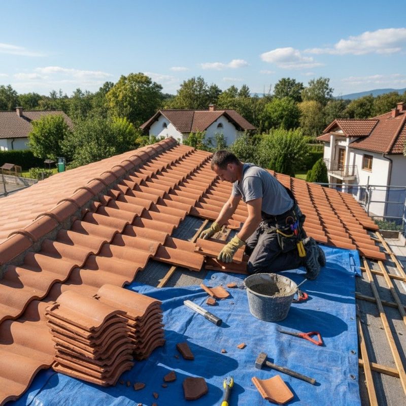 Tile Roof Repair in Hanover County, VA