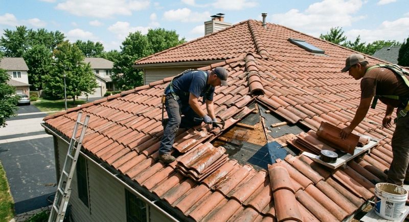 Tile Roof Repair in Henrico County, VA