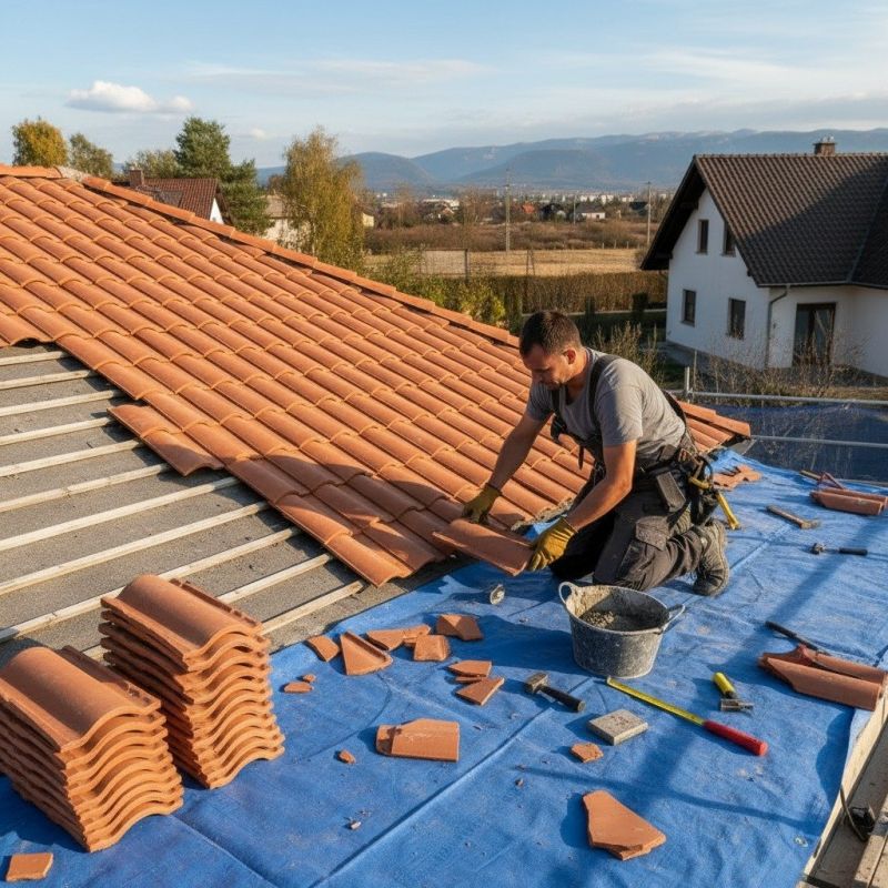 Tile Roof Repair in Midlothian, VA