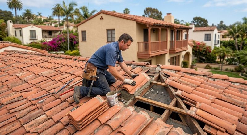 Tile Roof Repair in Richmond, VA