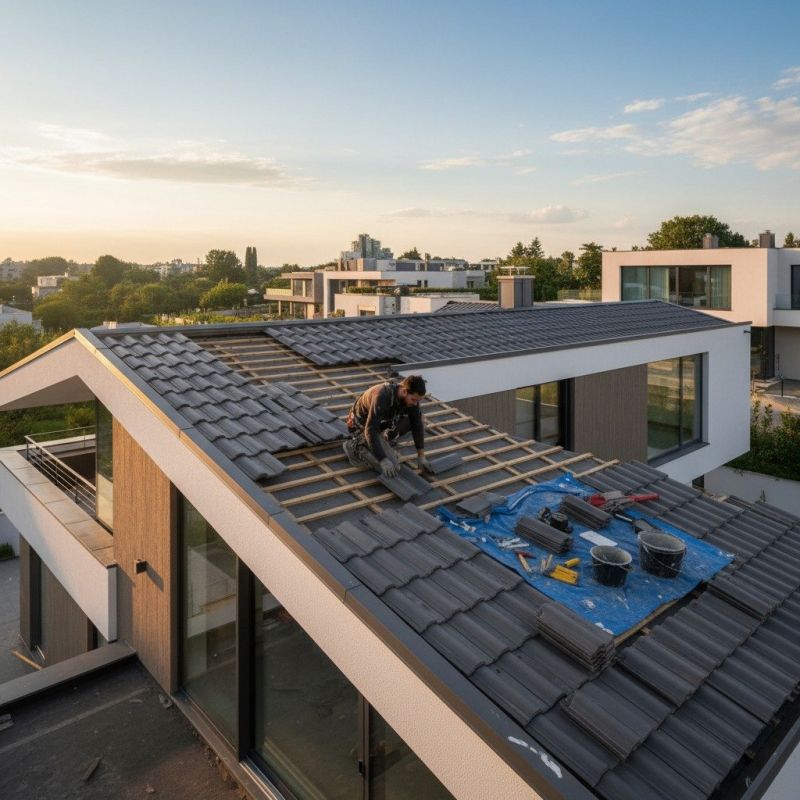 Tile Roof Repair in Rockville, VA