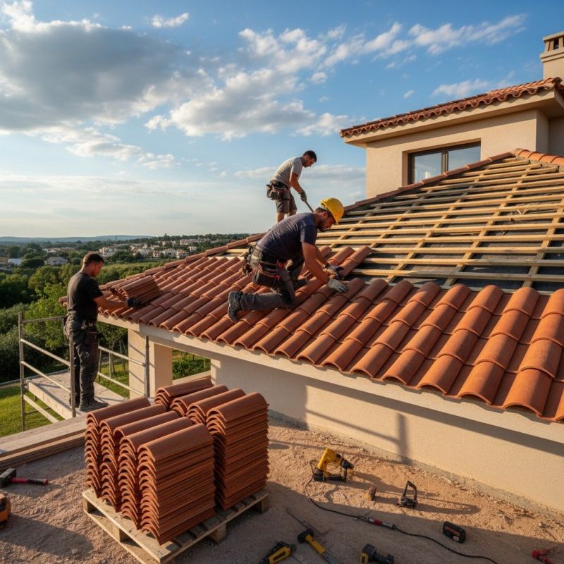 Tile Roof Replacement in Hanover County, VA