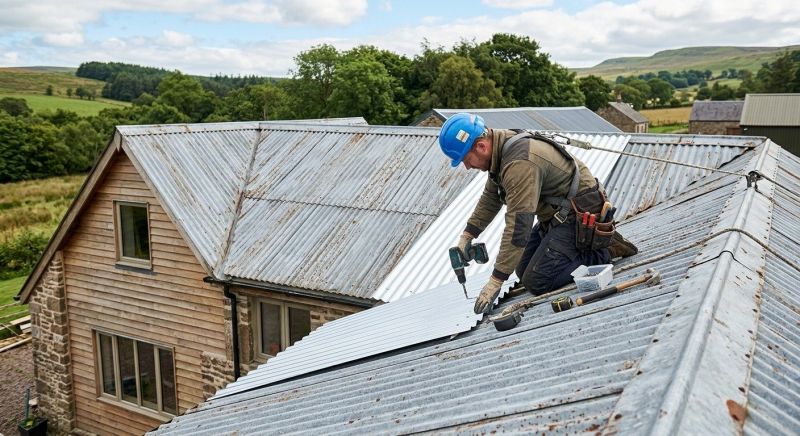Tin Roof Repair in Henrico County, VA