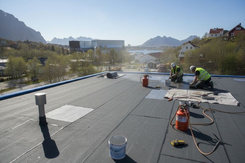 Tpo Roof Replacement in Henrico County, VA