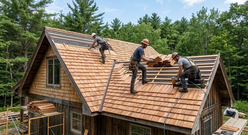 Wood Roofing Installation in Mechanicsville, VA
