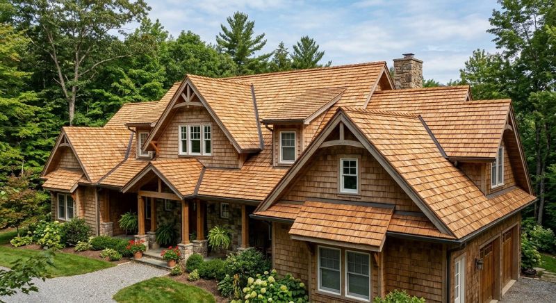 Wood Roofing Installation in Montpelier, VA