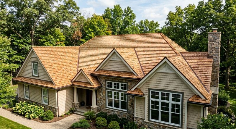 Wood Roofing Installation in Rockville, VA