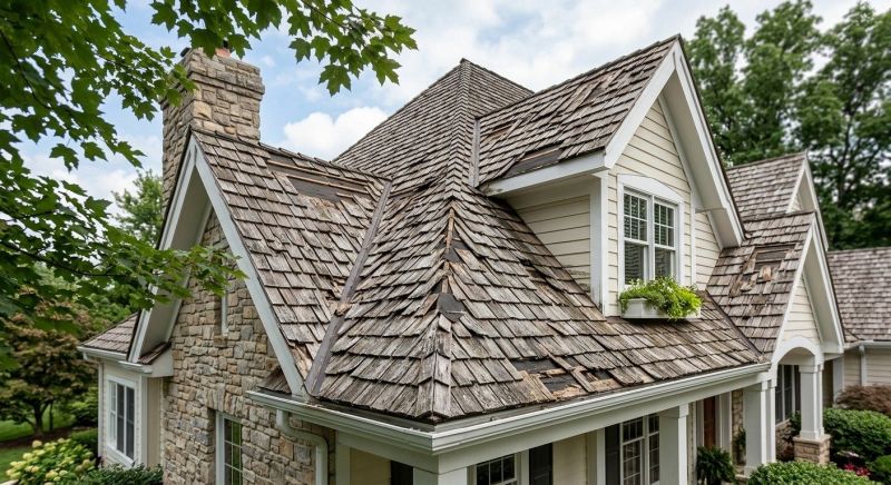Wood Shake Roof Repair in Moseley, VA