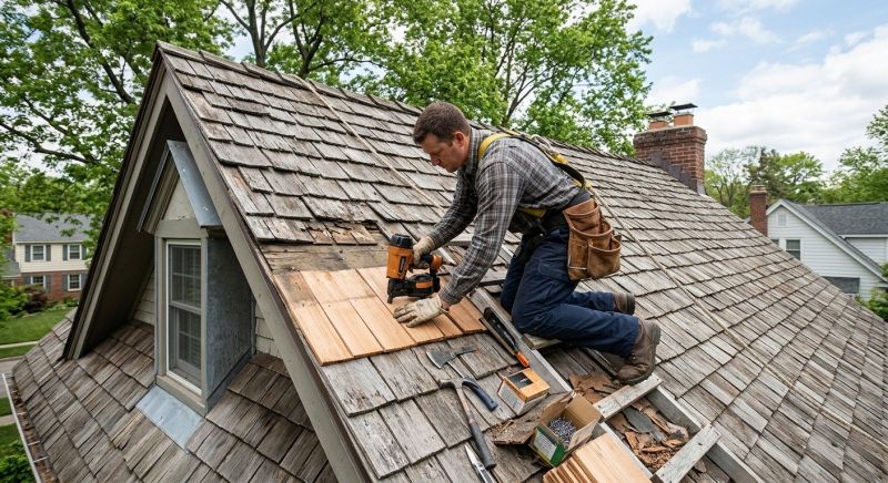 Wood Shingles Repair in Ashland, VA