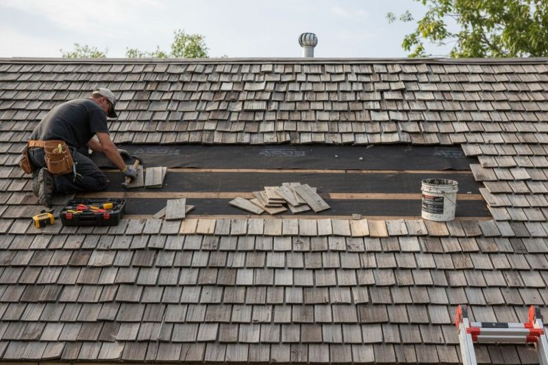 Wood Shingles Repair in Chesterfield, VA