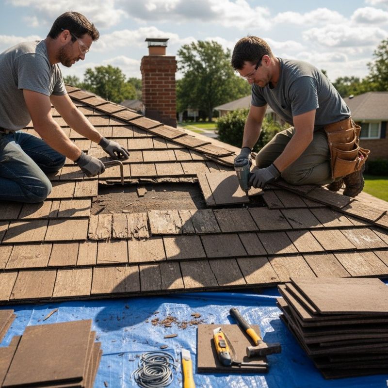 Wood Shingles Repair in Henrico County, VA
