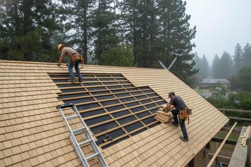 Wood Shingles Repair in Montpelier, VA