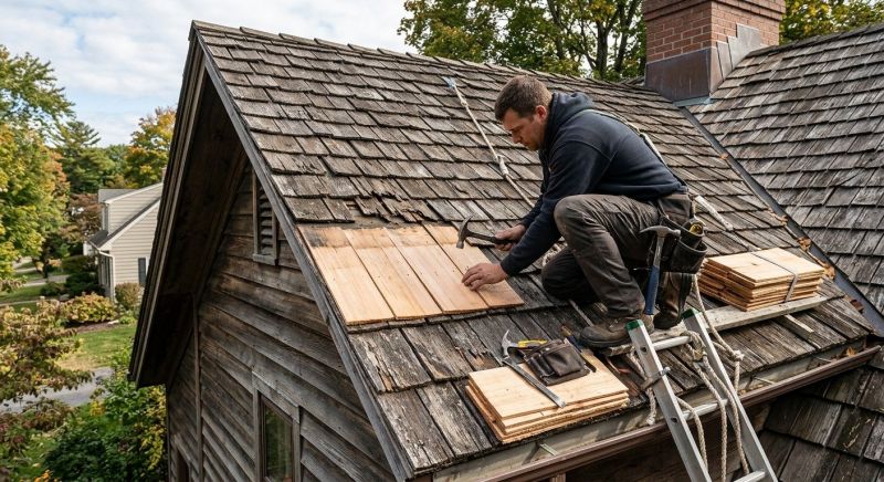 Wood Shingles Repair in Richmond, VA