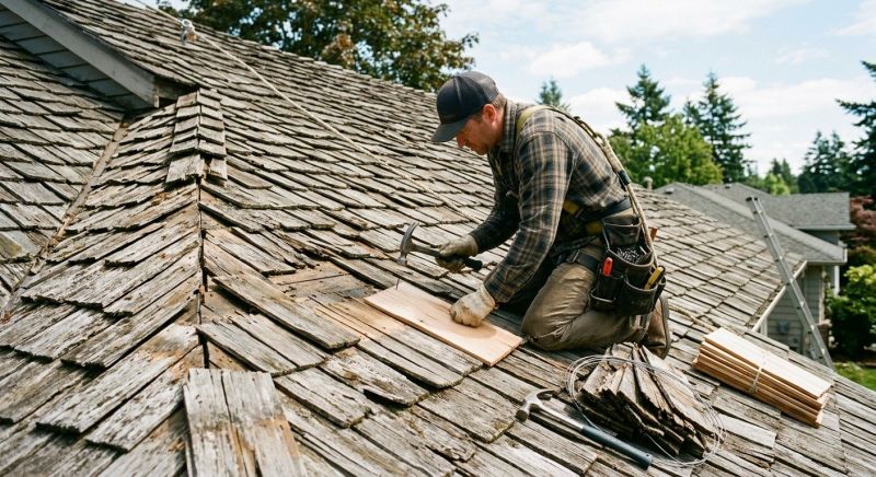 Wood Shingles Repair in Richmond, VA